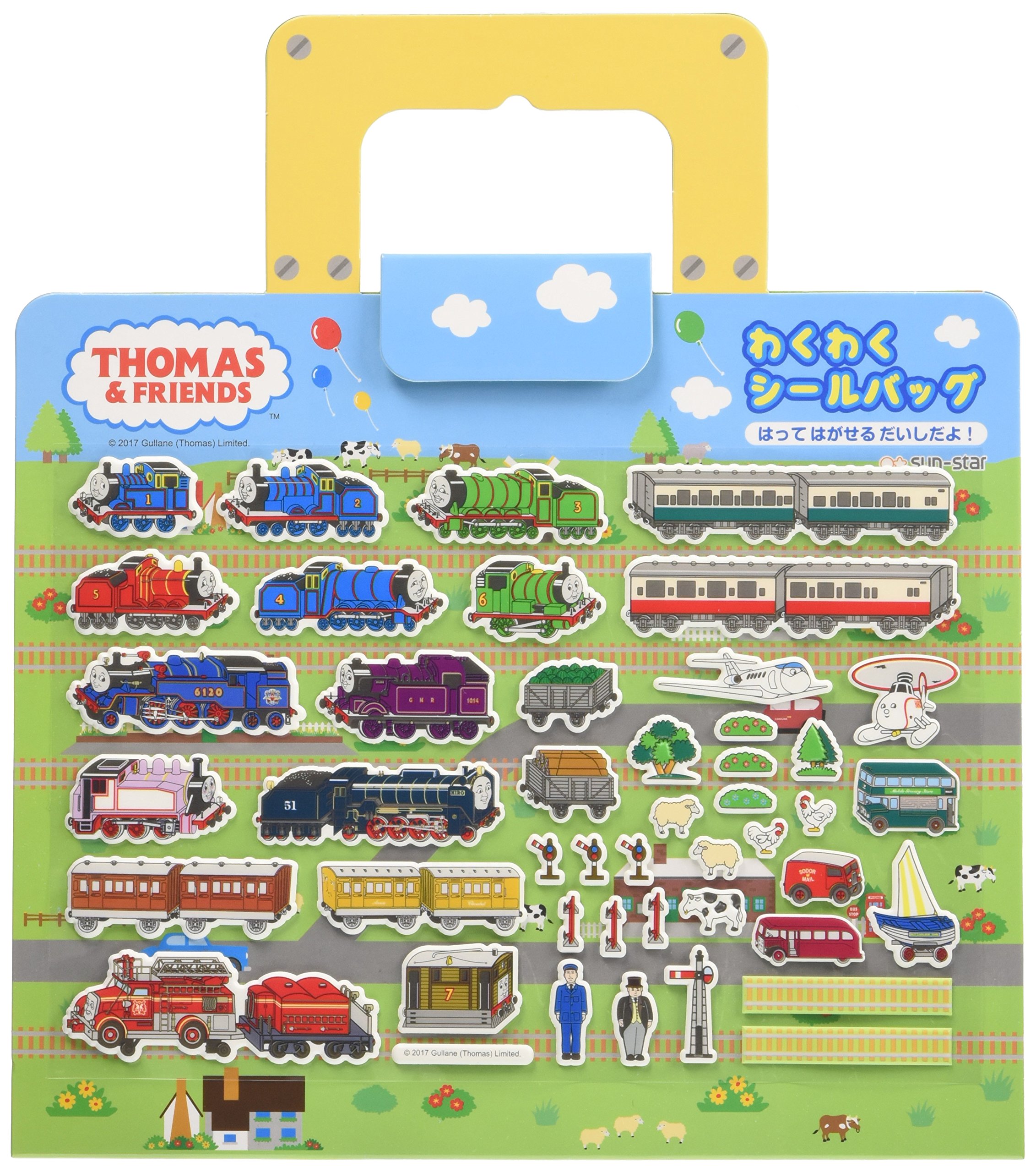 Amazon | わくわく シールバッグ きかんしゃトーマス | シール